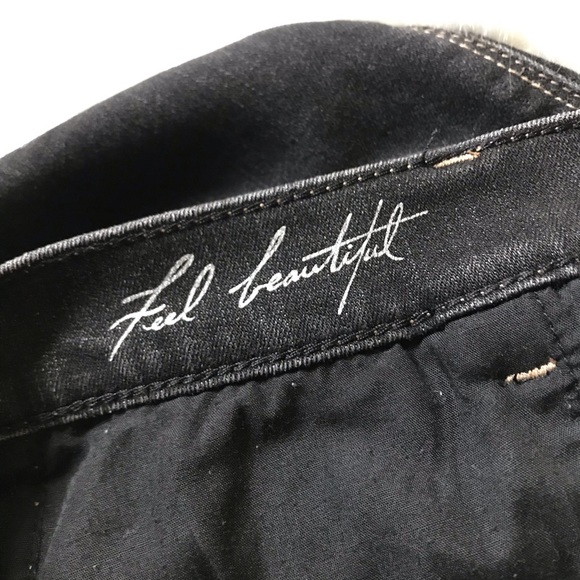 White House Black Market Noir Pedal Pusher Jeans 6 - Picture 8 of 11